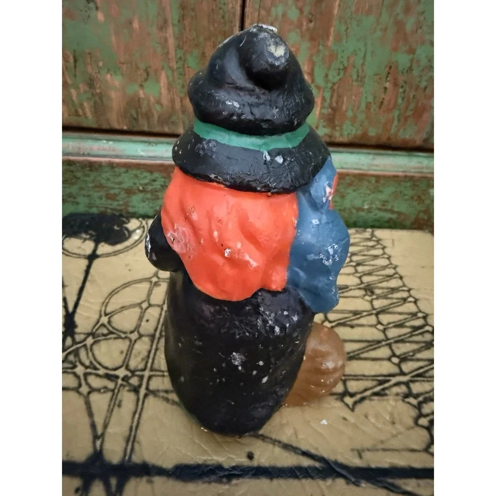 Vintage Halloween Candle Lot Witch Lantern Ghost Family See Photos
